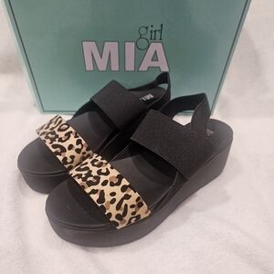MIA Girl wedge sandals